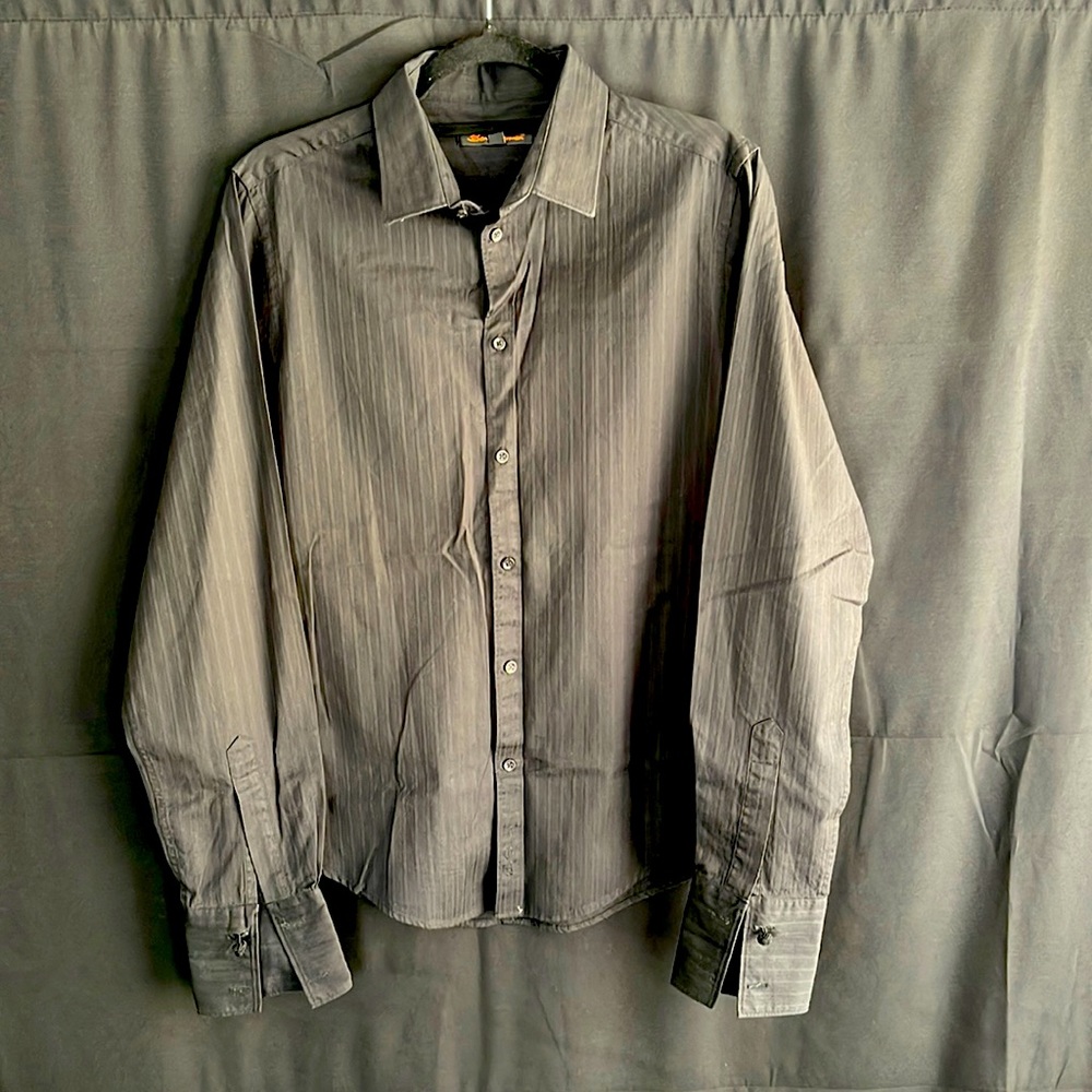 Ben Sherman Striped Collar Button Up - Long Sleeve. NWOT